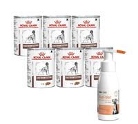 ROYAL CANIN Gastrointestinal 6x400g & Producto para el cuidado de los oídos de perros 75 ml