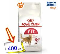 Royal Canin Alimento para gatos FIT 32 Regular – Puede ayudar a reducir bolas de pelo – 400 g