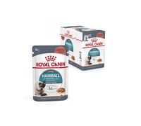 Royal Canin Hairball Care Gravy | 12 x 85 g | Comida húmeda para gatos adultos | Para ayudar a reducir la formación de bolas de pelo | Trozos en salsa