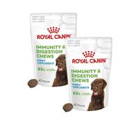 ROYAL CANIN Immunity & Digestion Chews Puppy Supplements | Paquete Doble | 2 x 100 g | Suplemento alimenticio para Cachorros | para apoyar la digestión y Las defensas