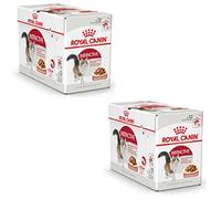 Royal Canin Instinctive Gravy | Paquete Doble | 2 x 12 x 85 g | Comida húmeda para Gatos Adultos | Trocitos en Salsa | para apoyar un Estilo de Vida Saludable