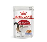 Royal Canin Instinctive Jelly | 12 x 85 g | Alimento húmedo en gelatina para Gatos Adultos | Ayuda al tracto urinario y al Peso | Fórmula equilibrada