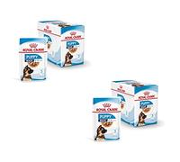 Royal Canin Maxi Puppy | Paquete Doble | 2 x 10 x 140 g | Comida húmeda para Cachorros de Razas Grandes | hasta el 15º Mes de Vida | Peso Final de 26 a 44 kg | Textura Suave para los Dientes de Leche