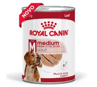 Royal Canin Medium Adult - Comida en lata para perros de tamaño mediano - Cantidad: 12 x 410 g