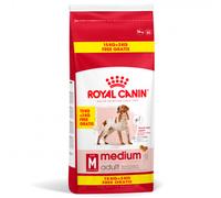 Royal Canin Medium Adult - Pienso para perros de tamaño mediano - Cantidad: 15 + 3 kg GRÁTIS
