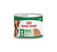 Royal Canin Mini Adult | 12 x 195 g | Comida húmeda para Perros pequeños Adultos (de 1 a 10 kg) | De 10 Meses a 12 años | Contenido energético Ajustado