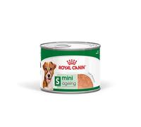 Royal Canin Mini Adult Ageing 12+ | 12 x 195 g | Comida húmeda para Perros pequeños Mayores (de 1 a 10 kg) | 12 años | Contenido energético Adaptado