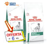 Royal Canin Perro →Veterinary Saciedad Weight Gestión - 1,5/6/12 KG - Perro