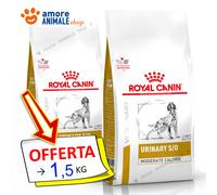 Royal Canin Perro →Veterinary 'Urinary' Moderada Calorías - 1,5/ 6,5/ 12 KG -