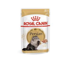 ROYAL CANIN Persian Adult Mousse | 12 x 85 g | Alimento Completo para Gatos - Especialmente para Gatos persas Adultos | Adecuado a Partir del 12º Mes de Vida
