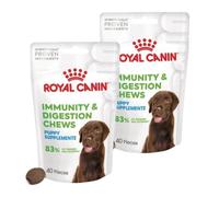 ROYAL CANIN Immunity & Digestion Chews Puppy Supplements | 100 g | Suplemento alimenticio para Cachorros | para apoyar la digestión y Las defensas