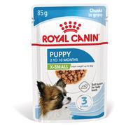 Royal Canin Puppy X-Small - Alimento en salsa para perros de tamaño muy pequeño - Cantidad: 85 g