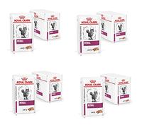 Royal Canin Renal Mousse para Gatos | Paquete de 4 | 4 x 12 x 85 g | Alimento Completo para Gatos Adultos con Problemas renales | con bajo Contenido en fósforo