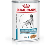 Royal Canin Sensitivity Control | 12 x 410 g | Alimento húmedo para perros adultos | Con pato y arroz | Puede ayudar a reducir el riesgo de reacciones alérgicas