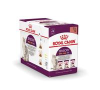 Royal Canin Sensory Smell Taste Feel Multibox | 12 x 85 g | Alimento Completo para Gatos Adultos | Estimula los sentidos del Gato | Trozos en Salsa