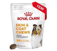 Royal Canin Skin Coat Chews | 240 g | Snacks para Perros Adultos de Todos los tamaños y Razas | En Bolsa resellable | Desarrollado con Veterinarios | con proteína de Ave