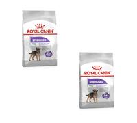 Royal Canin Sterilised Mini | Paquete Doble | 2 x 1 kg | Alimento Completo para Perros pequeños Adultos esterilizados | Tendencia a Ganar Peso | Contenido de proteínas Ajustado