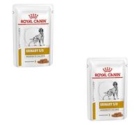 Royal Canin Urinary S/O Moderate Calorie | Paquete Doble | 2 x 12 x 100 g | Comida húmeda para Perros | para Ayudar con los cálculos de estruvita y Reducir su reaparición