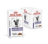 Royal Canin VET Mature Consult - Alimento en salsa para gatos mayores de 7 años - Cantidad: 85 g