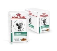 Royal Canin VET Diabetic - Alimento en salsa para gato adulto con diabetes - Cantidad: 85 g