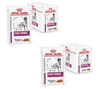 Royal Canin Veterinary Early Renal | Paquete Doble | 2 x 12 x 100 g | Alimento dietético Completo para Perros Adultos | para favorecer la función renal | Trozos en Salsa