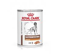 Royal Canin Veterinary Gastrointestinal Low Fat Mousse | 12 x 410 g | Pienso completo para perros adultos | Ayuda digestiva y obesidad