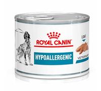 Royal Canin Veterinary Hypoallergenic Mousse | 12 x 200 g | Pienso Completo para Perros Adultos | con proteínas hidrolizadas | para Mantener la Barrera cutánea