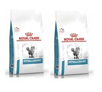 Royal Canin Veterinary Hypoallergenic | Paquete Doble | 2 x 400 g | Alimento Completo para Gatos Adultos | para Reducir los síntomas de alergias e intolerancia a los nutrientes