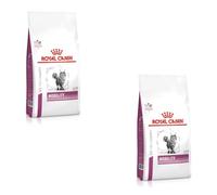 ROYAL CANIN Veterinary Mobility | Paquete Doble | 2 x 400 g | Alimento seco para Gatos | para favorecer la Movilidad | Complejo nutritivo para Las articulaciones | con mejillón de Labios Verdes