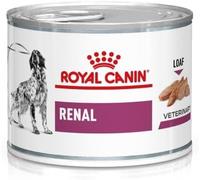 Royal Canin Veterinary Renal | 12 x 200 g | Alimento Completo para Perros Adultos | Puede contribuir a apoyar la función renal en Caso de insuficiencia renal crónica | Mousse