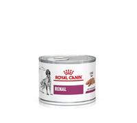 Royal Canin Veterinary Renal | 12 x 200 g | Alimento dietético totalmente natural para perros adultos | Puede ayudar a la función renal en la insuficiencia renal crónica | Mousse