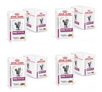 Royal Canin Veterinary Renal Fish | Pack de 4 | 4 x 12 x 85 g | Alimento Completo dietético para Gatos Adultos | para el Apoyo en Problemas renales