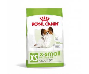 Royal Canin X-Small Adult 8+ - Pienso para perros muy pequeños mayores de 8 años - Cantidad: 500 g