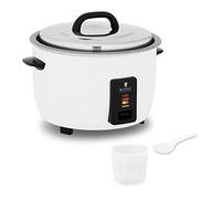 Royal Catering Arrocera Olla Para Arroz Olla de cocción de aluminio Carcasa de acero inoxidable 10 L Potencia: 1550 W