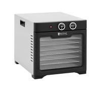 Royal Catering Deshidratador 800 W con 8 Niveles de Secado 26 L Temporizador hasta 24 h Secador de alimentos Deshidratador de cocina Máquina secadora de comida