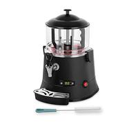 Royal Catering Dispensador De Chocolate Caliente Máquina Comercial RCSS-5 ECO (5 L, 440 W, Temperatura 30-90 °C, libre de BPA, pantalla LED)
