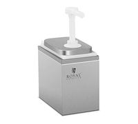 Dispensador de salsas - 2 dosificadores - 2 x 1 L | Royal Catering