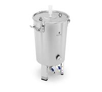 Royal Catering Fermentador Cónico Para Cerveza RCBM-45CFC (Grifo con válvula, Termómetro: °C y °F, 30 L, Bobina de refrigeración integrada)