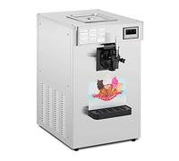 Royal Catering Máquina de helado suave 1290 W 18 l/h contenedor: 10 l 1 sabor, máquina de helado suave para gastro profesional