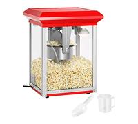 Royal Catering Palomitera Maquina de Palomitas Profesional (1300 W, aprox. 3 kg/h, Revestimiento antiadherente, 37,5 x 45,6 x 59 cm) Roja