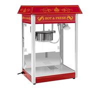 Royal Catering - Palomitera roja con diseño americano - 1500 W