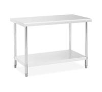 Mesa de acero inoxidable - ECO - 120 x 60 cm - 250 kg - Royal Catering