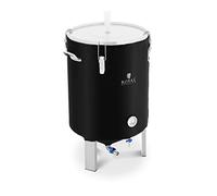 Royal Catering RCBM-60ICF - Fermentador (60 L, 0-40 °C, acero inoxidable, con revestimiento aislante, caldera de fermentación)