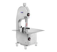 Royal Catering RCBS-1650.1ECO Sierra para Huesos y Carne Eléctrica Sierra de Cinta para Carne Profesional (880 W, Grosor de Corte 1-180 mm, Mesa de Trabajo 440 x 460 mm) Acero Inoxidable