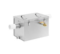 Royal Catering RCFA 20 - Separador de grasa (21 L, acero inoxidable, para cocina, separador de grasa)