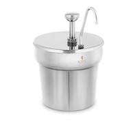 Dispensador de salsas - acero inoxidable - 6,6 L - Royal Catering