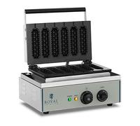 Royal Catering - RCWM-1500-S - Gofrera para Hacer corn dog - 1 x 1.500 Watt