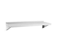 Royal Catering RCWR-120.1 - Estante de pared (acero inoxidable, 120 x 40 cm, hasta 80 kg)