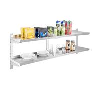Royal Catering - RCWR-160.2 - Estante metálico para Cocina - 2 baldas - 160 cm