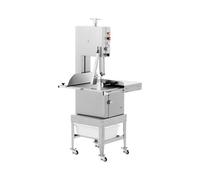Royal Catering Sierra para Huesos Eléctrica 2400 mm 1500 W Altura de Corte: 330 mm Sierra para cortar carne y huesos Sierra eléctrica para carnicería Sierra eléctrica para carne